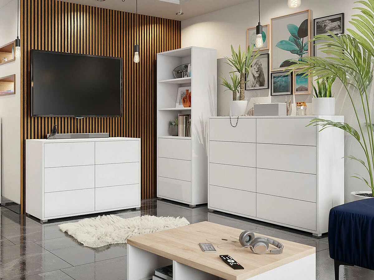 Estante Comfivo Fersoe 105, Com gavetas, Placa de aglomerado laminado