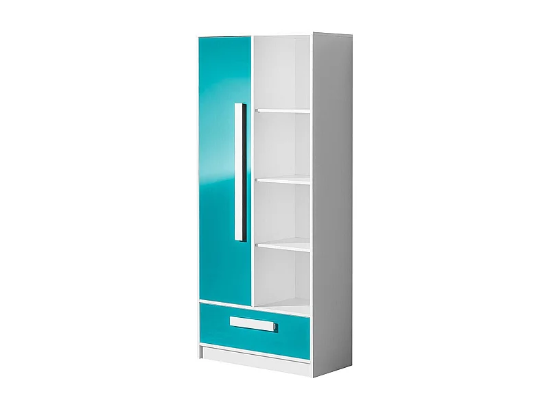 Estante Merevari 104, Com portas, Placa de aglomerado laminado