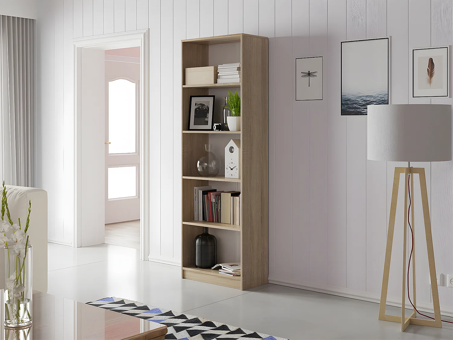 Prateleira Comfivo 164, Aberto, Placa de aglomerado laminado