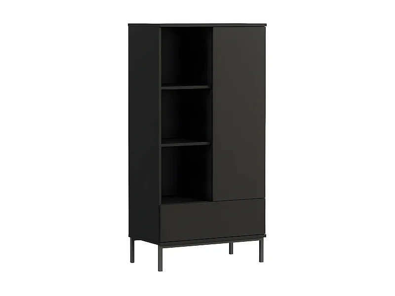 Estante Lomsore 103, Com portas, Placa de aglomerado laminado