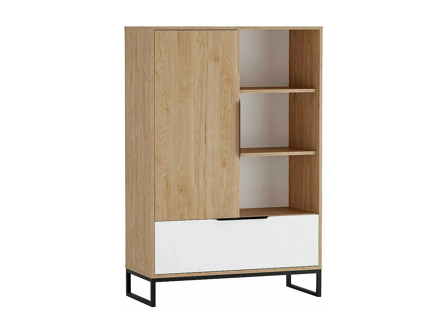 Estante Romcama 104, Com gavetas, Placa de aglomerado laminado