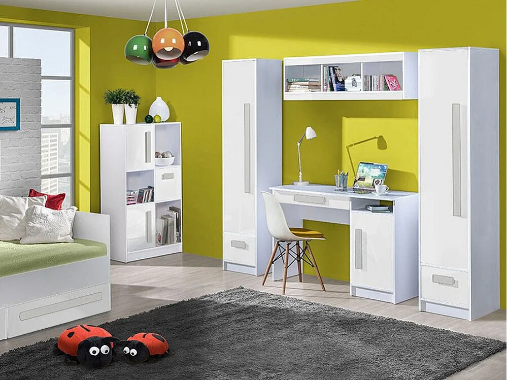 Estante Merevari 101, Com portas, Placa de aglomerado laminado