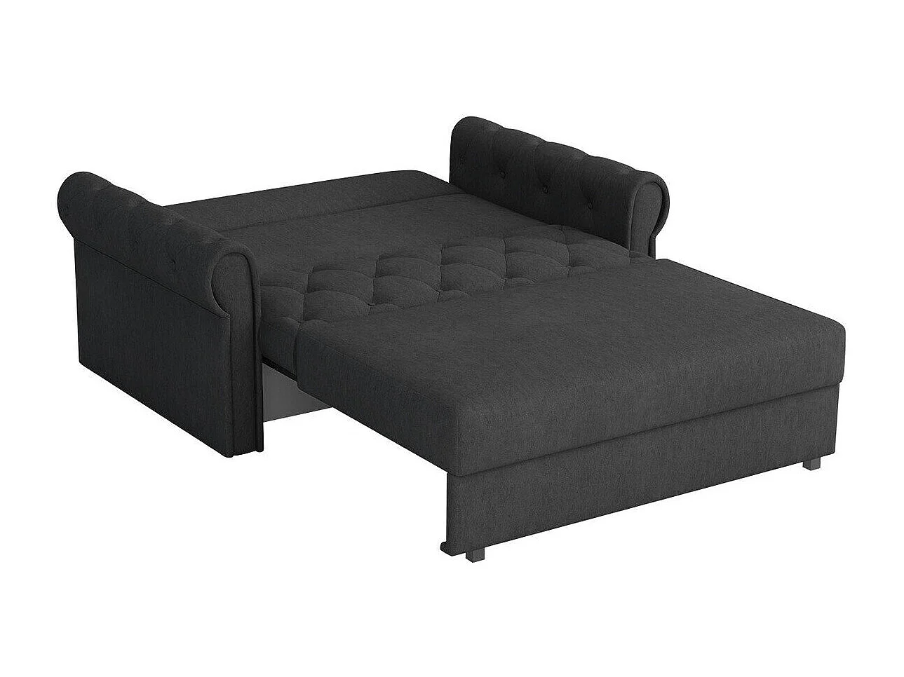 Sofá-cama Columbus 199, Almacenaje, 85x148x98cm, Muebles ya montados