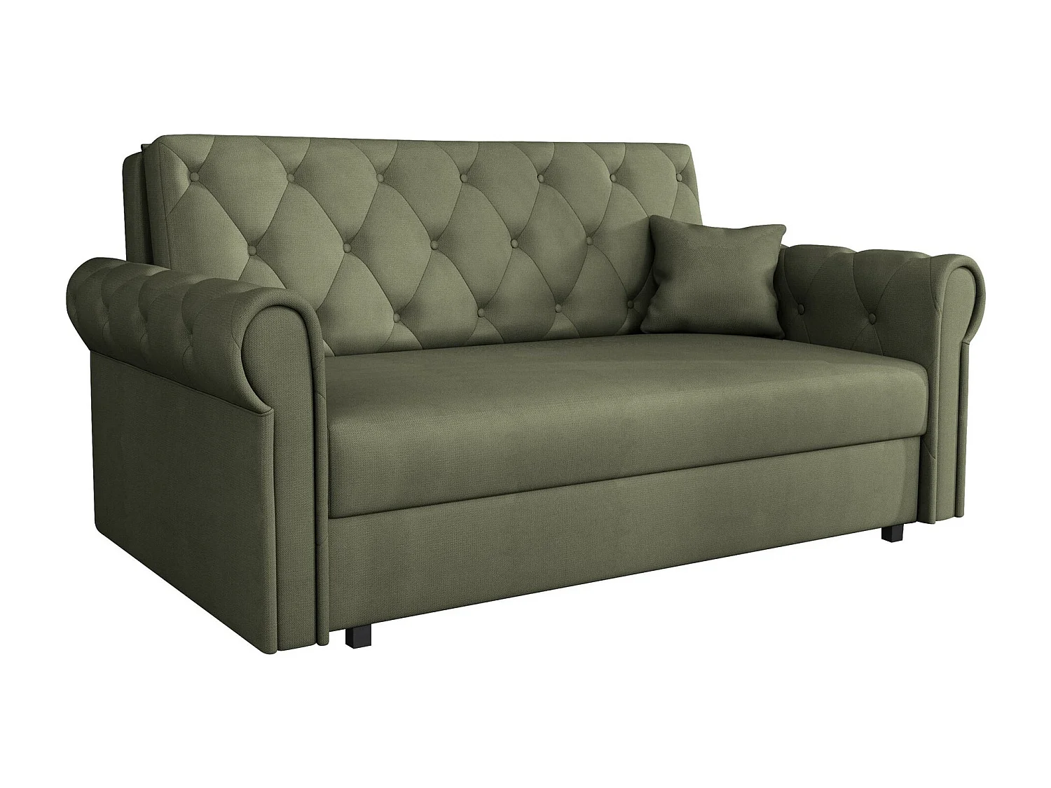 Canapé convertible Columbus 198, Disponible, 85x168x98cm, Mobilier déjà assemblé