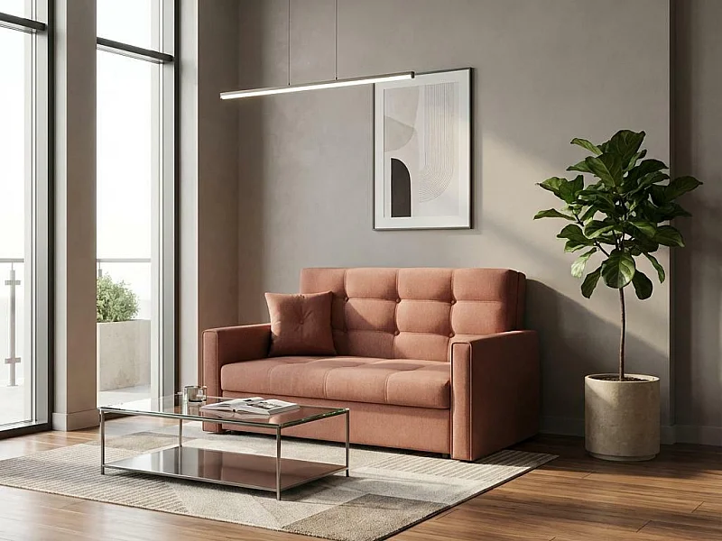 Divano letto Columbus 100, Con, 85x133x98cm, Mobile già assemblato