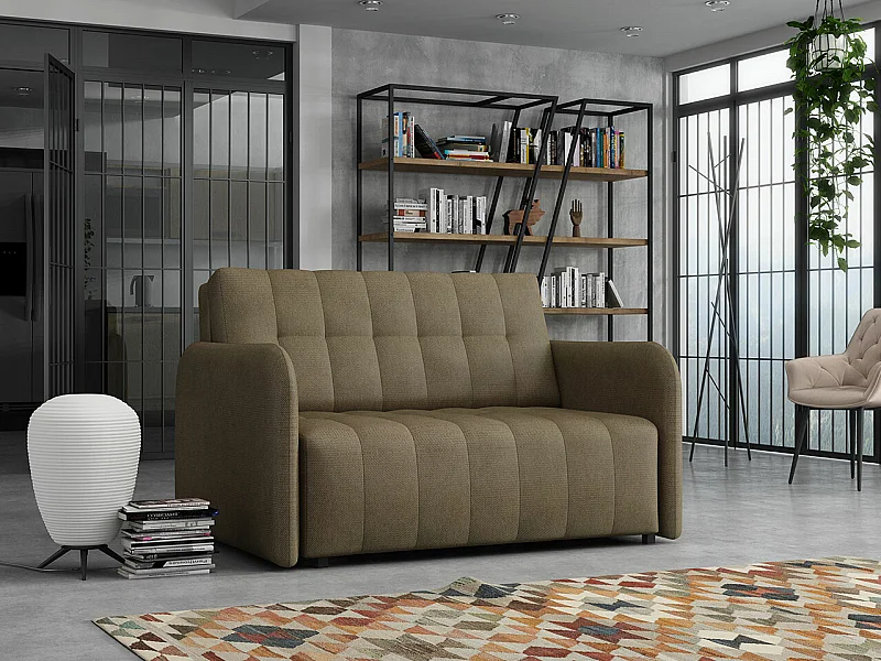 Canapé convertible Columbus 177, Disponible, 85x125x98cm, Mobilier déjà assemblé
