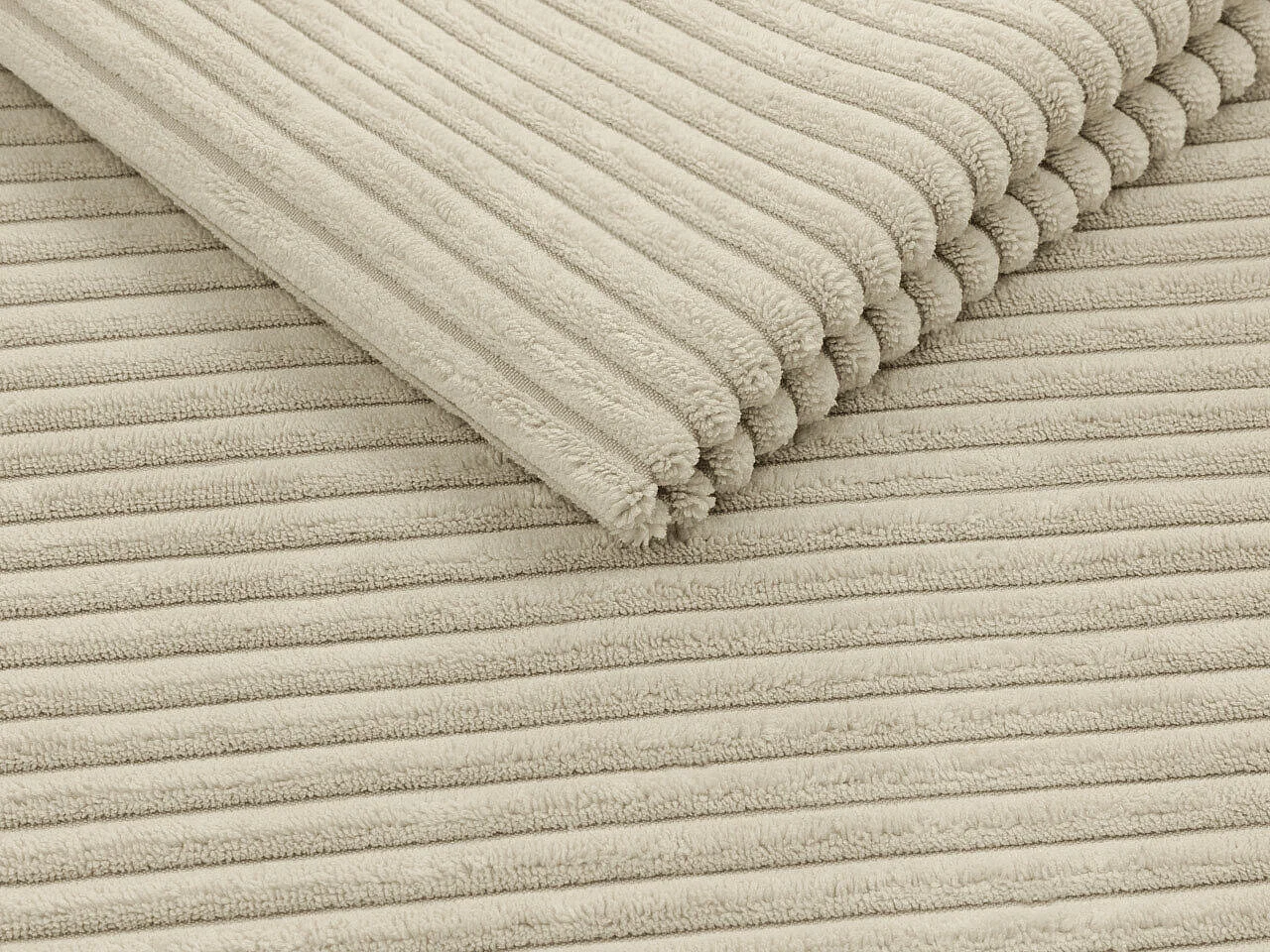 Canapé d'angle convertible 3 places en tissu brun 346x203x70 cm
