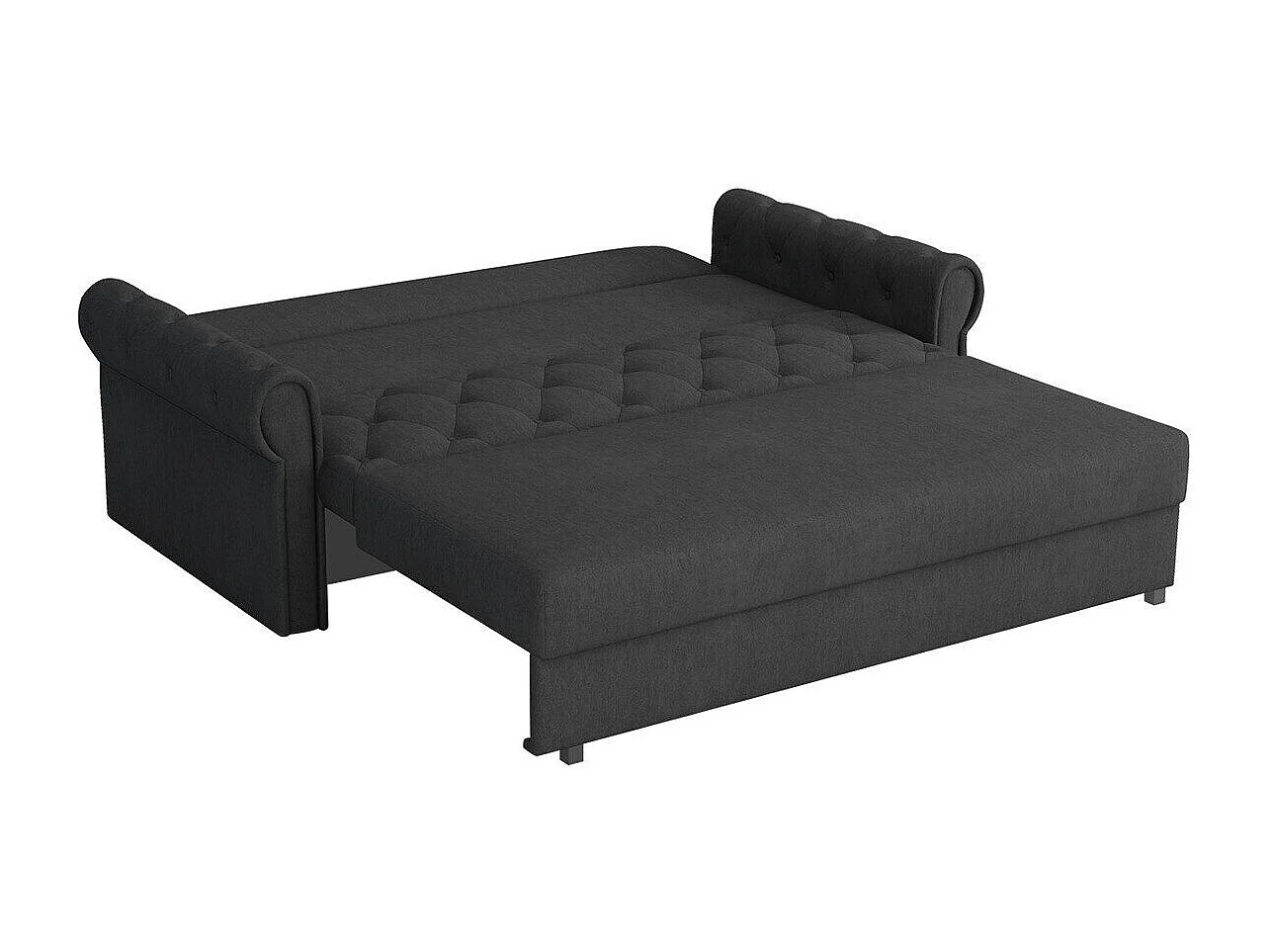 Sofá-cama Columbus 196, Almacenaje, 85x188x98cm, Muebles ya montados