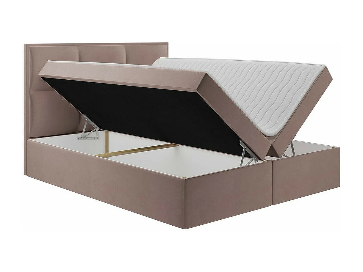 Cama continental Stamford 103, Continental, Doble, Verde, 160x200, Tapiz, Somieres, 160cm