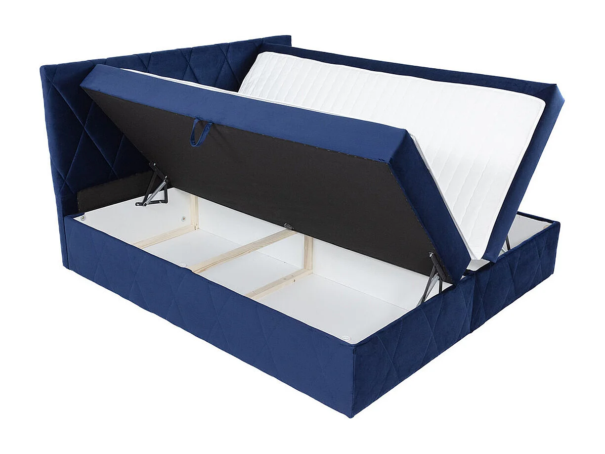 Cama continental Comfivo 225, Casal, Cinzento, Tecido, 14x21x11cm