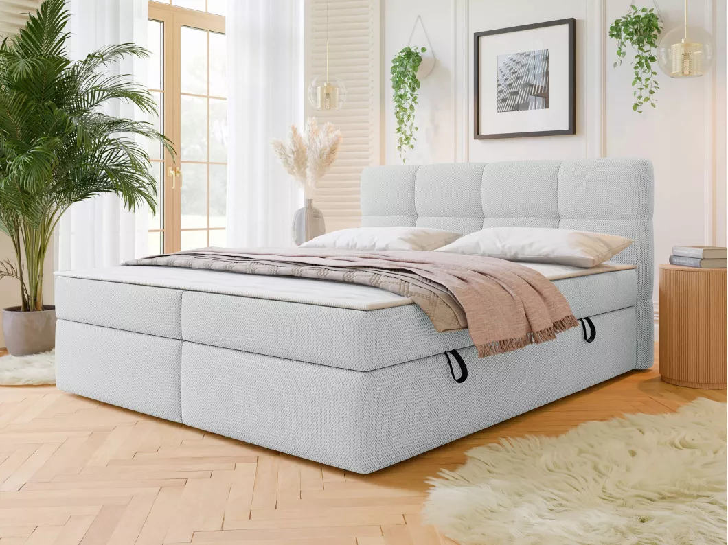 Kauf Unique Boxspringbett mit zwei Bettkästen - 140x200 cm - Curio 80 - Figaro