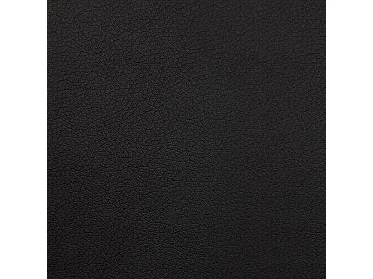 Cama continental Logan 109, Casal, Preto, Couro Ecológico, 14x20x5cm