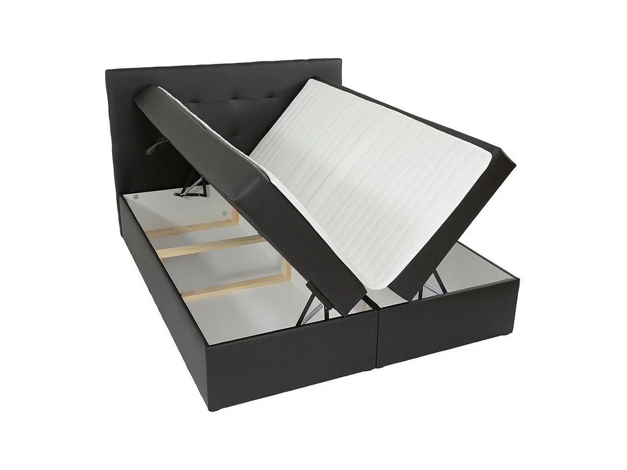 Lit continental Comfivo 196, Double, Continental, Vert, 180x200, Tapisserie, 183x206cm