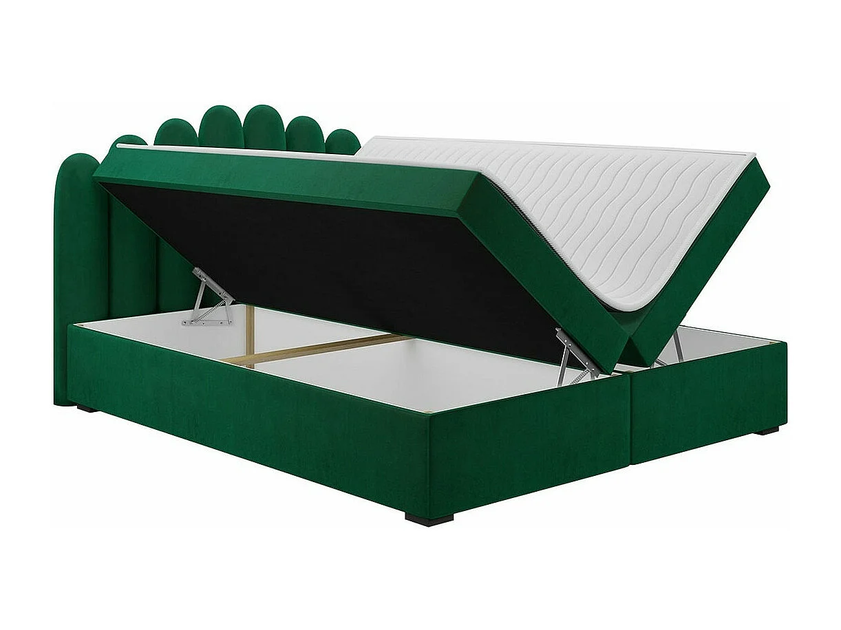 Cama continental Stamford 100, Casal, Rosé, Tecido, Estrados de cama