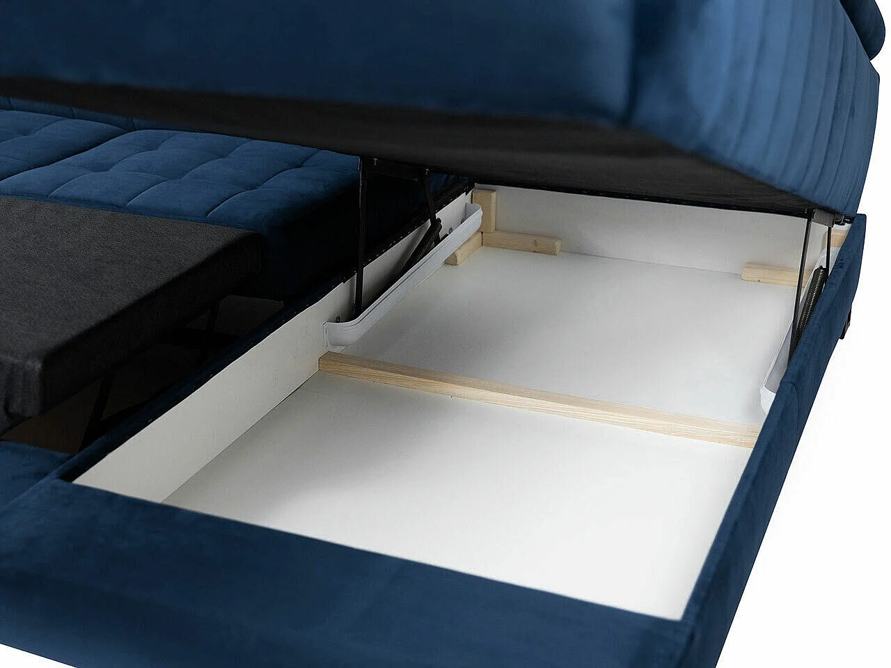 Canapé d'angle Comfivo Anima, Marron, Disponible, 271x203x71cm