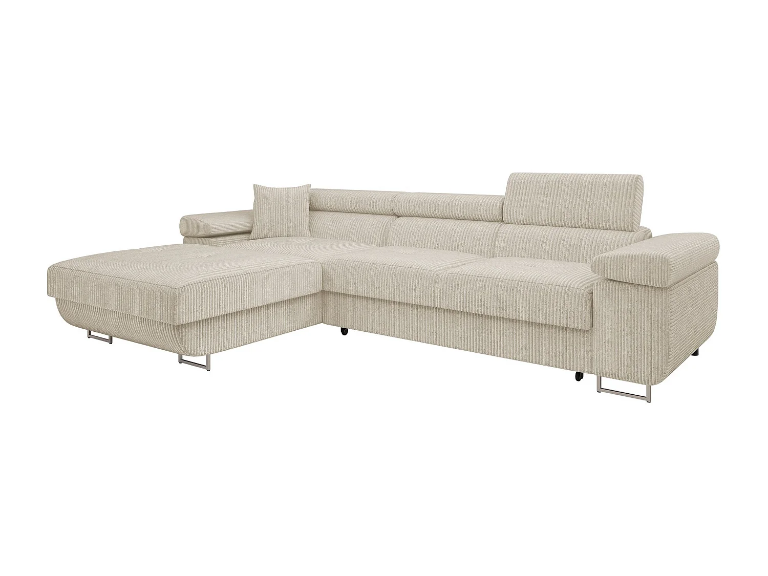 Canapé d'angle Comfivo Vinetum II, Crème, Disponible, 280x170x70cm