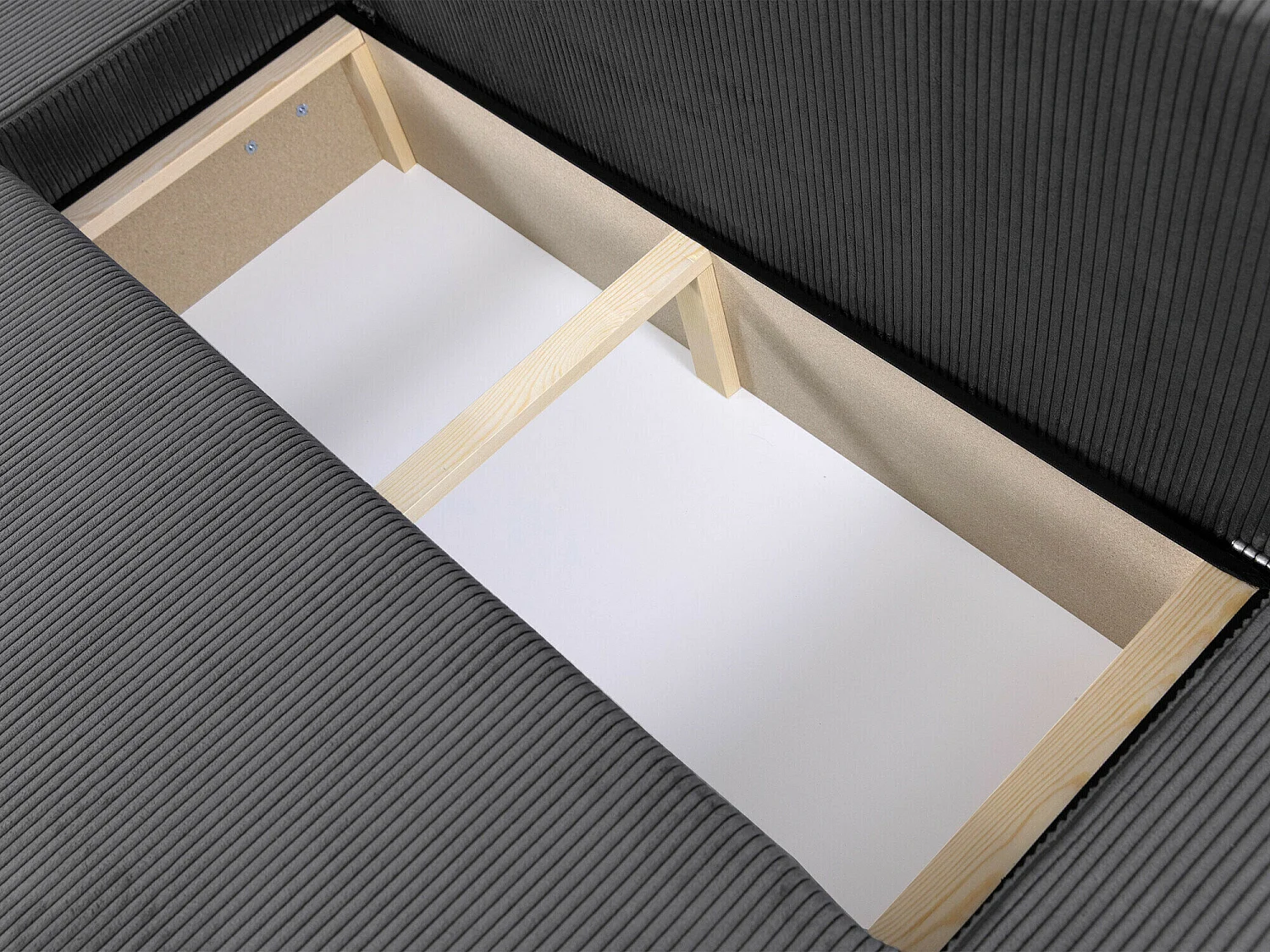 Canapé d'angle Shelton 101, Bleu, Disponible, 312x145x82cm