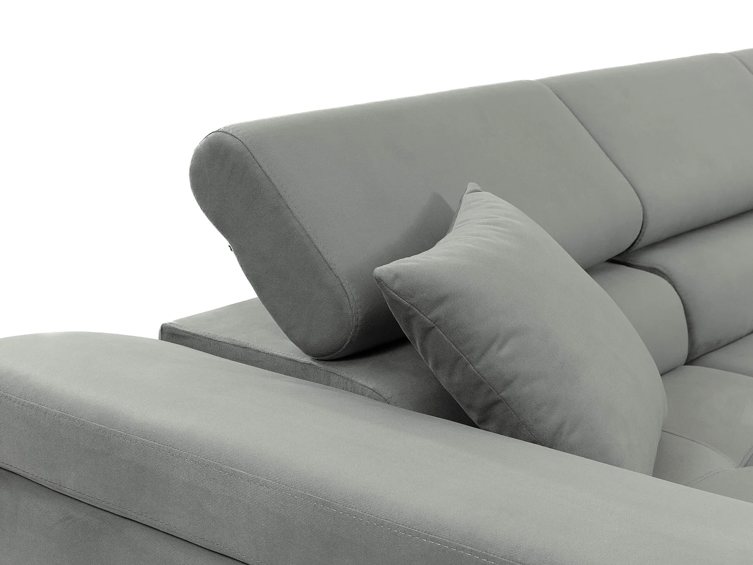 Sofá rinconero Comfivo Vinetum II, Crema, Función de descanso, Almacenaje, 280x170x70cm