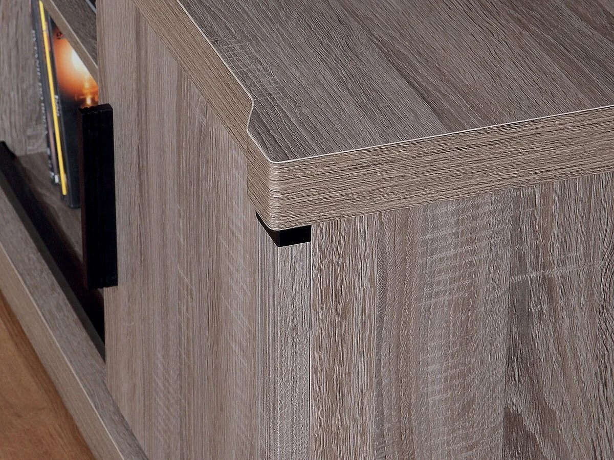 Mueble TV Stanton D110, Trufa roble, Número de puertas: 1.00, 107x72x50cm