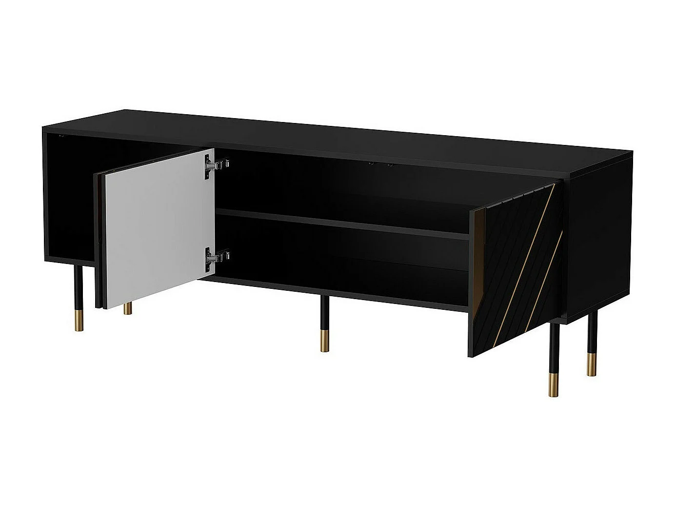 Mesa para TV Charlotte P103, 154x55x40cm