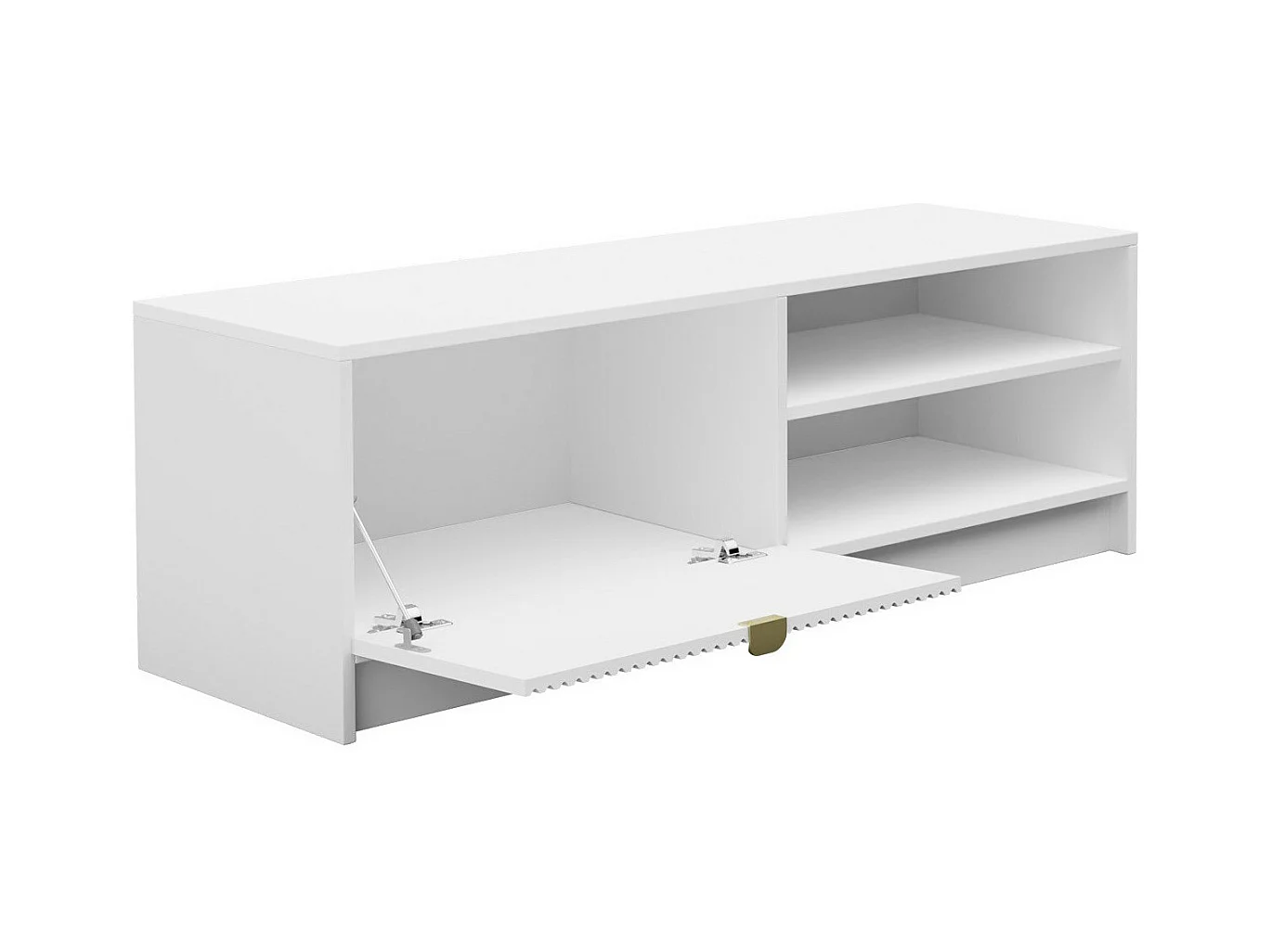 Meuble TV Comfivo Larmire 103, Noir, 120x40x40cm