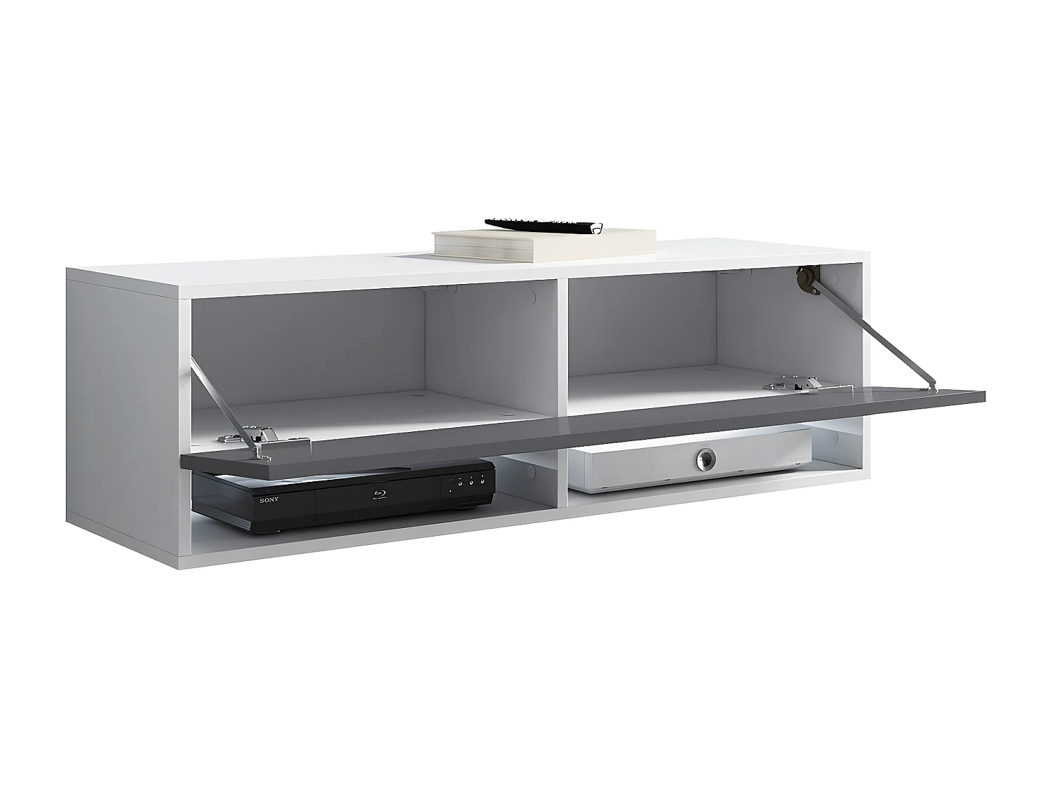 Mueble TV Sarasota 117, Wotan roble, Número de puertas: 1.00, 100x30x33cm