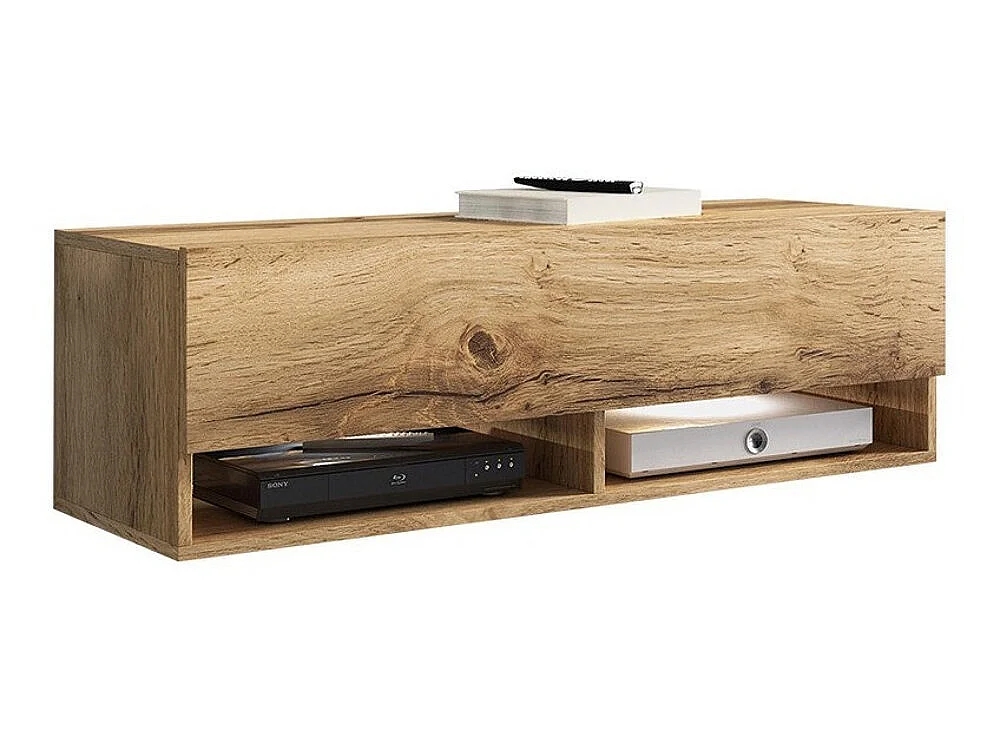 Mueble TV Sarasota 117, Wotan roble, Número de puertas: 1.00, 100x30x33cm