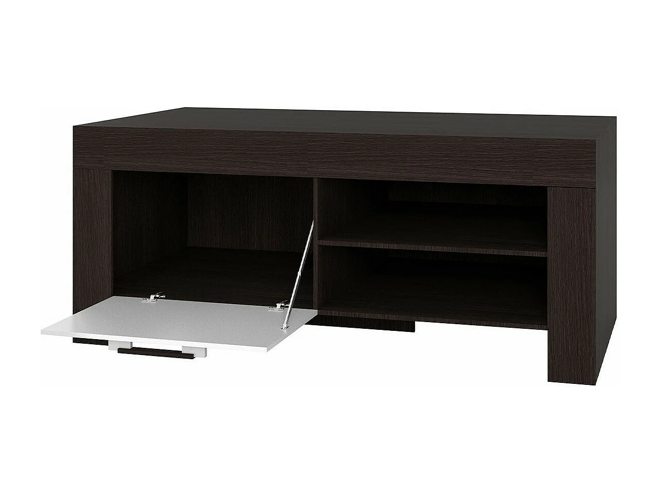 Meuble TV Melfeli 112, Le nombre de portes: 1, 120x51x52cm