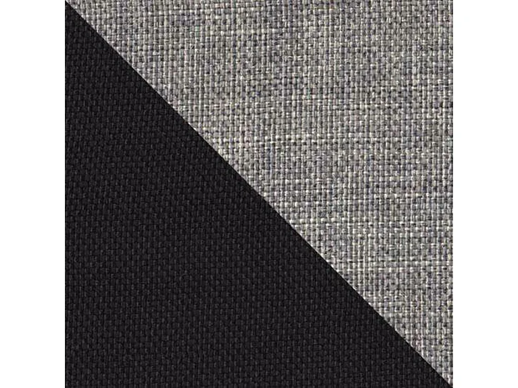 Canapé d'angle Memphis 112, Noir, Fonction de couchage, 24x14x8cm