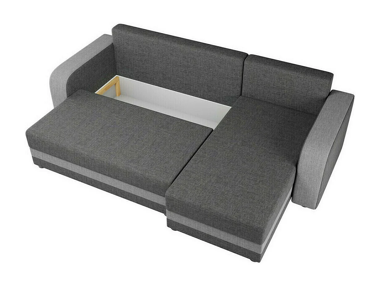 Canapé d'angle Memphis 112, Vert, Disponible, 237x139x84cm