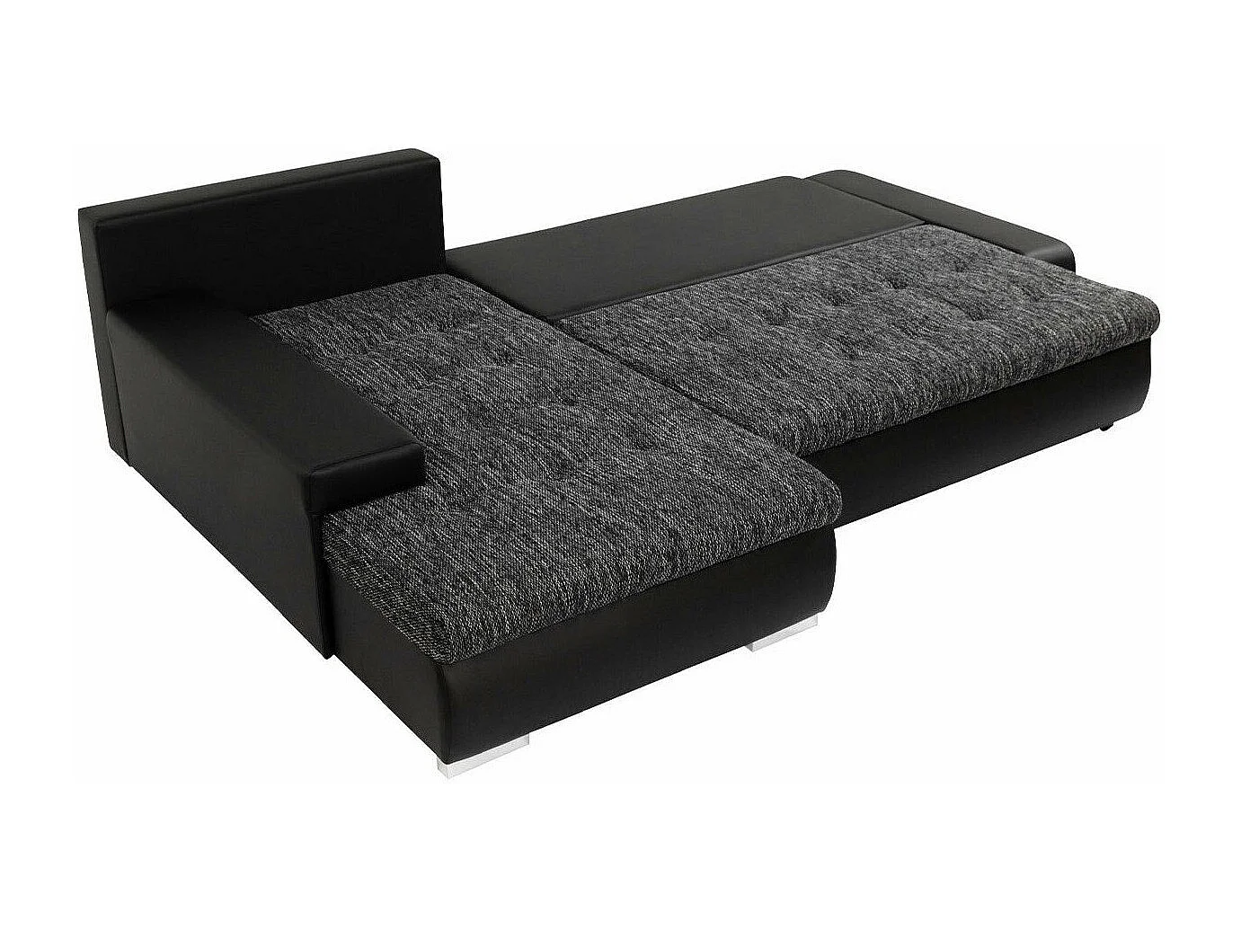 Canapé d'angle Comfivo Nitor, Gris, Disponible, 265x185x85cm