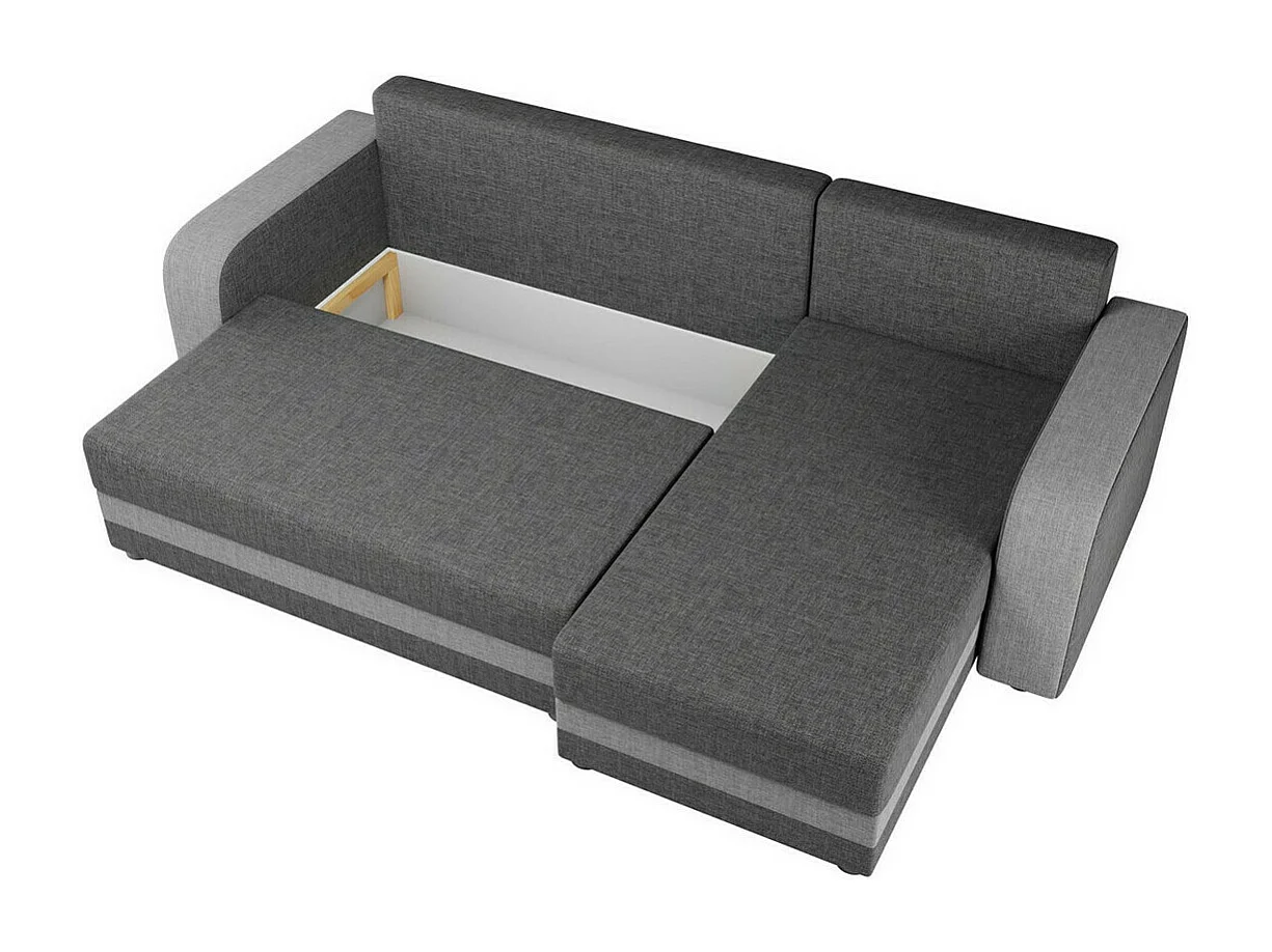 Canapé d'angle Memphis 112, Rouge, Disponible, 237x139x84cm