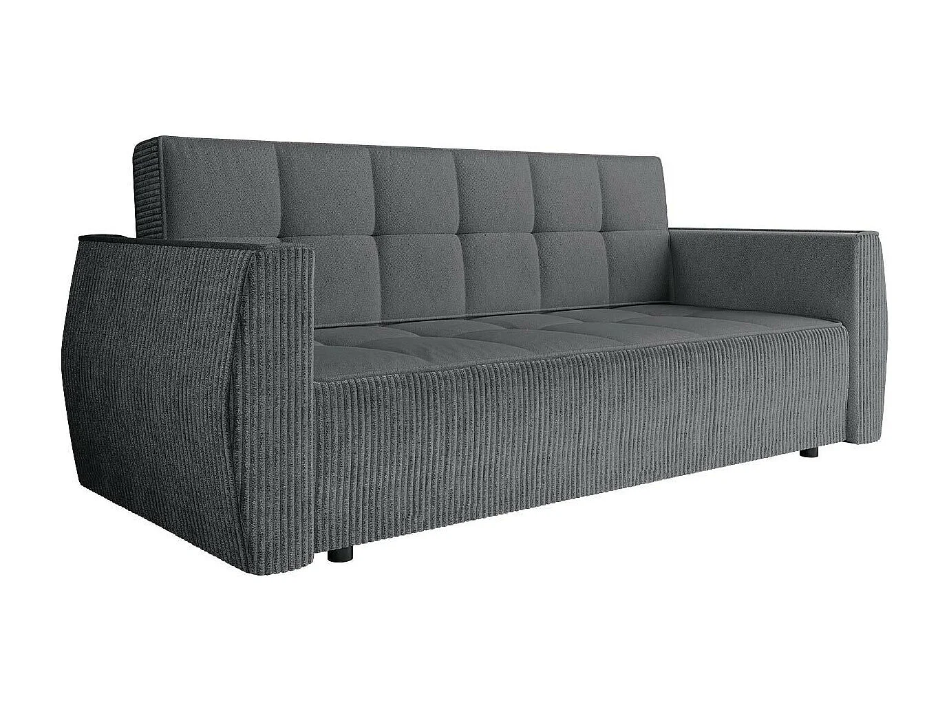 Sofá cama Edinburg 107, Cama com arrumação, 9x23x10cm