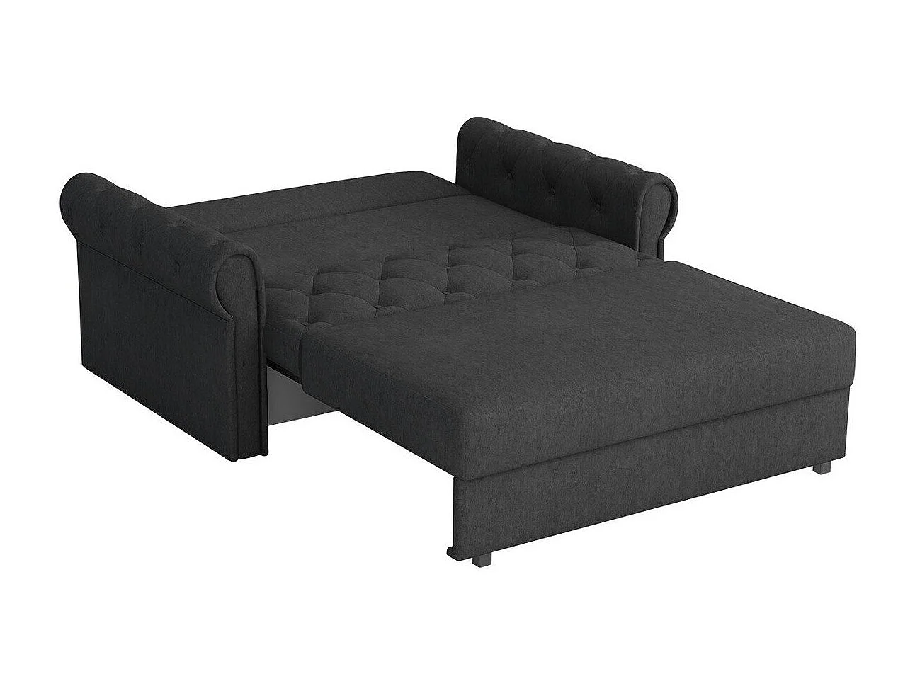 Canapé convertible Columbus 199, Disponible, 85x148x98cm, Mobilier déjà assemblé