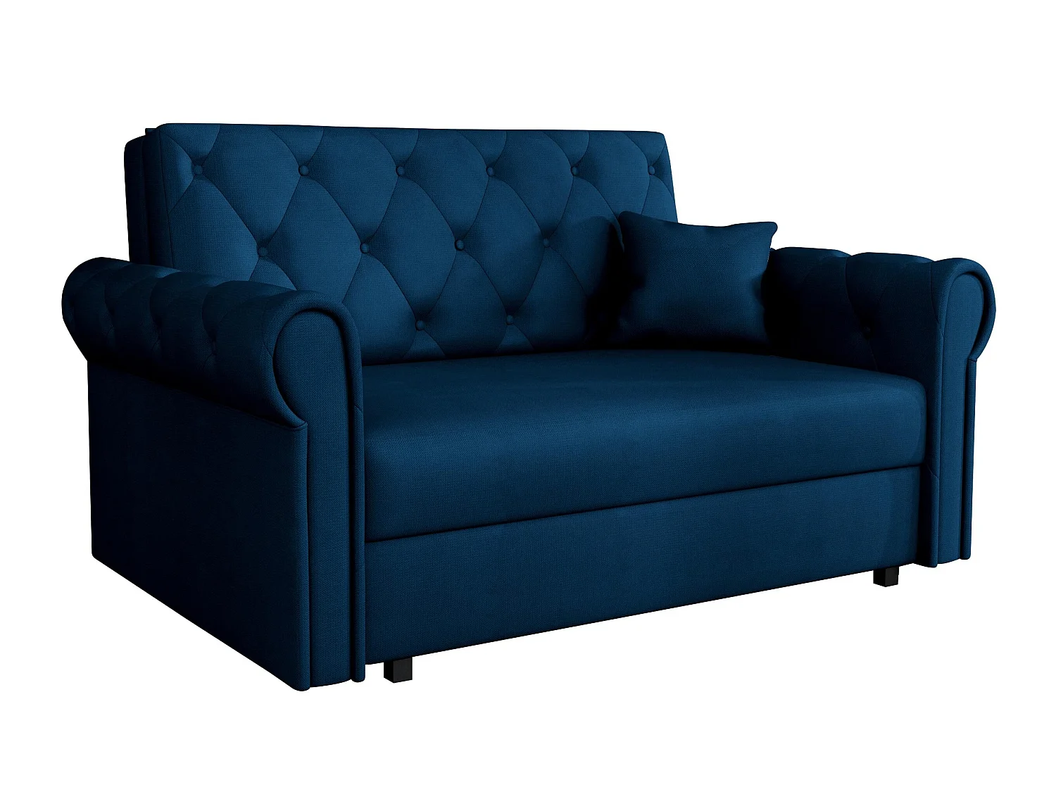 Sofá cama Aelara II, Almacenaje, 85x148x98cm, Muebles ya montados