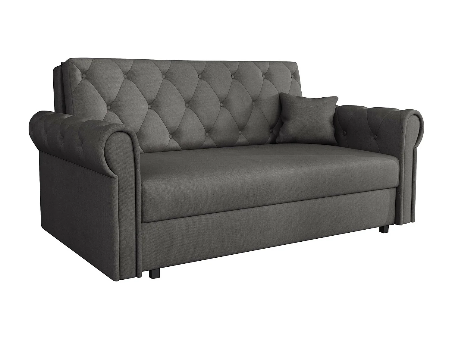 Canapé convertible Columbus 198, Disponible, 85x168x98cm, Mobilier déjà assemblé