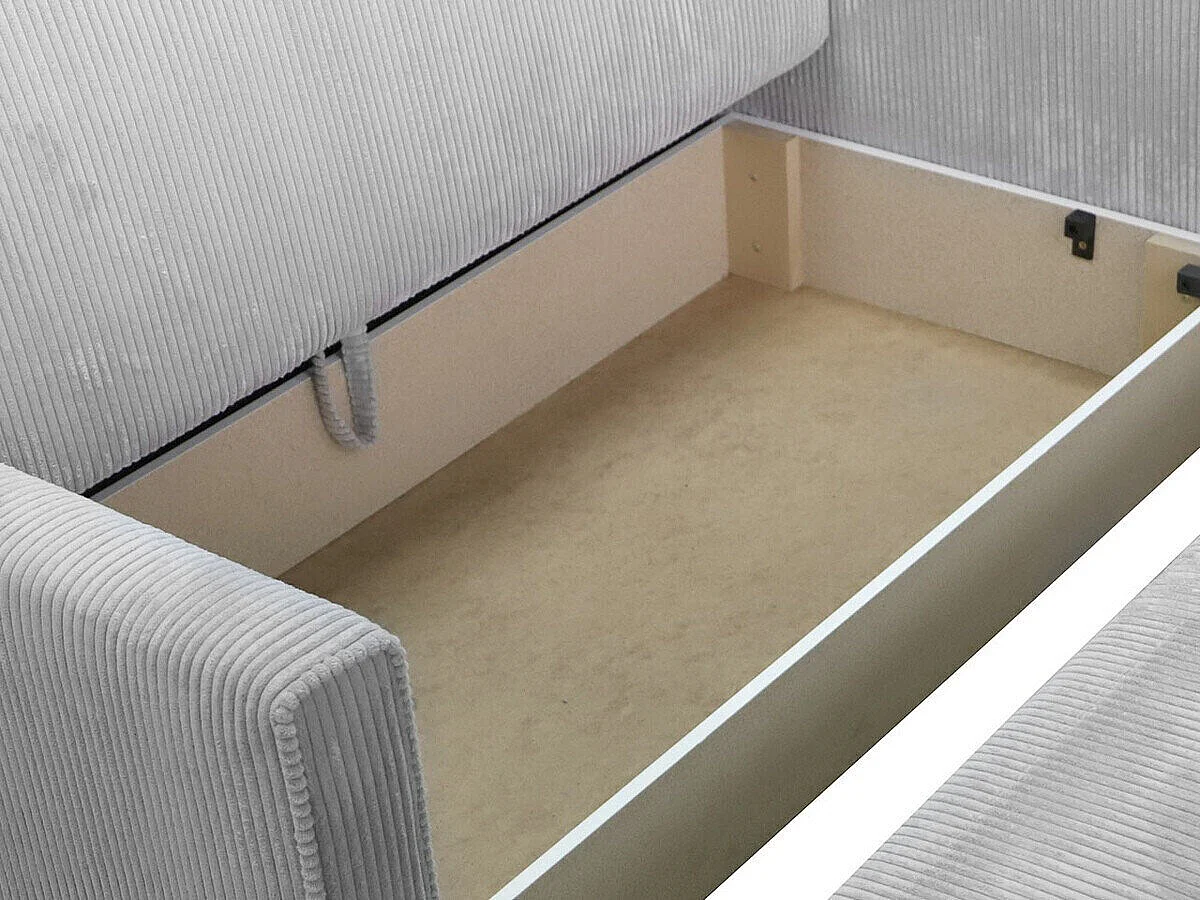 Sofá-cama Columbus 188, Almacenaje, 85x153x98cm, Muebles ya montados
