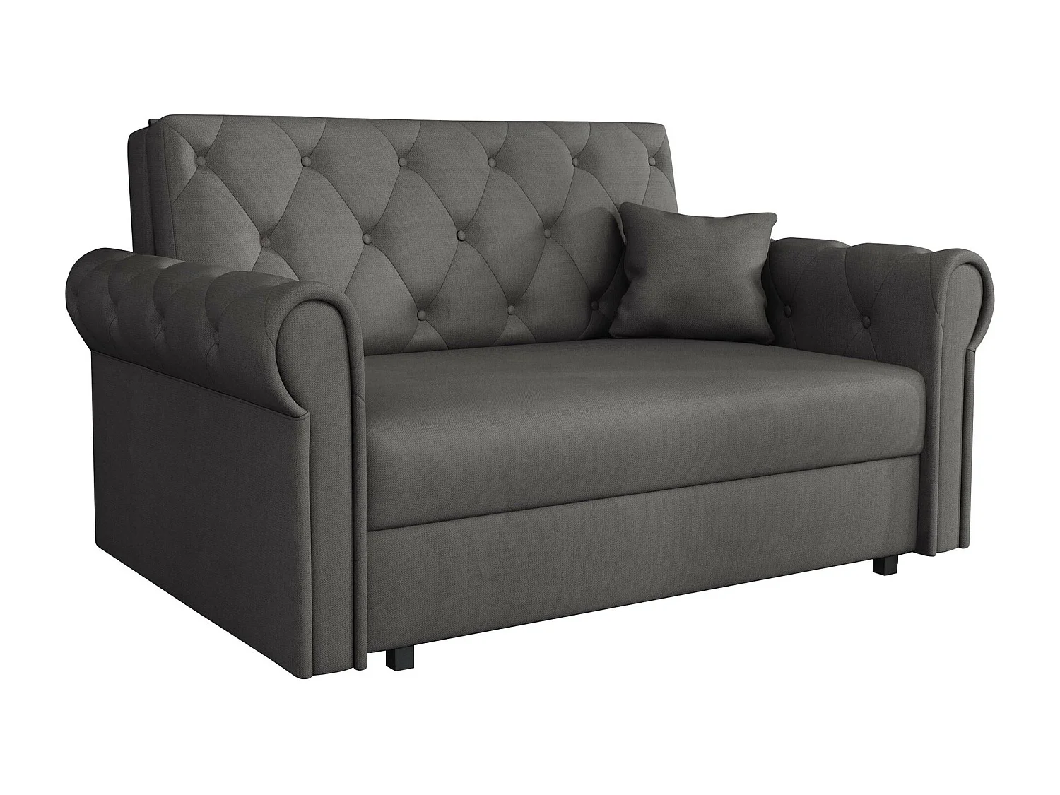 Canapé convertible Columbus 199, Disponible, 85x148x98cm, Mobilier déjà assemblé