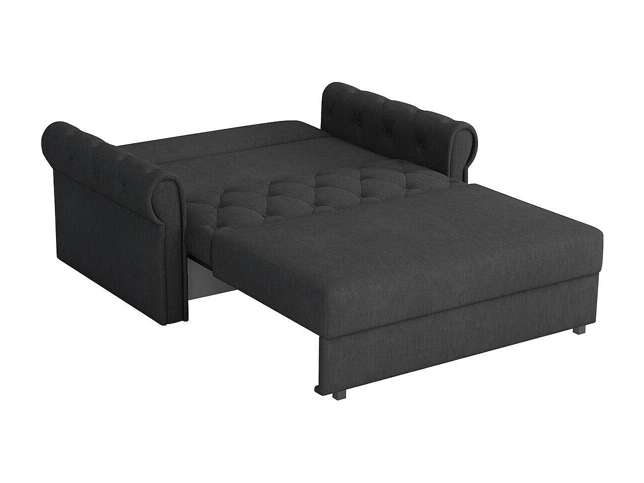 Canapé convertible Columbus 199, Disponible, 85x148x98cm, Mobilier déjà assemblé