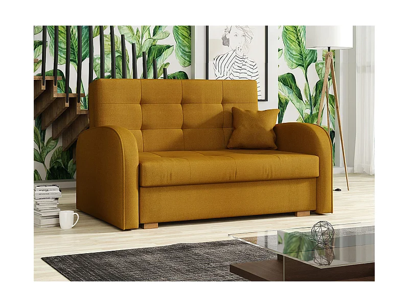 Sofá-cama Columbus 115, Almacenaje, 85x133x98cm, Muebles ya montados