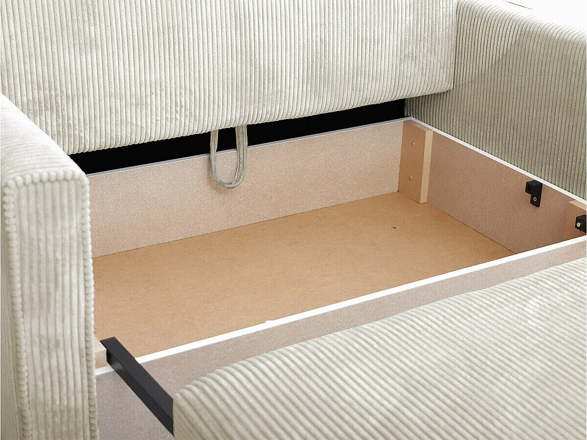 Sofá-cama Columbus 189, Almacenaje, 85x133x98cm, Muebles ya montados