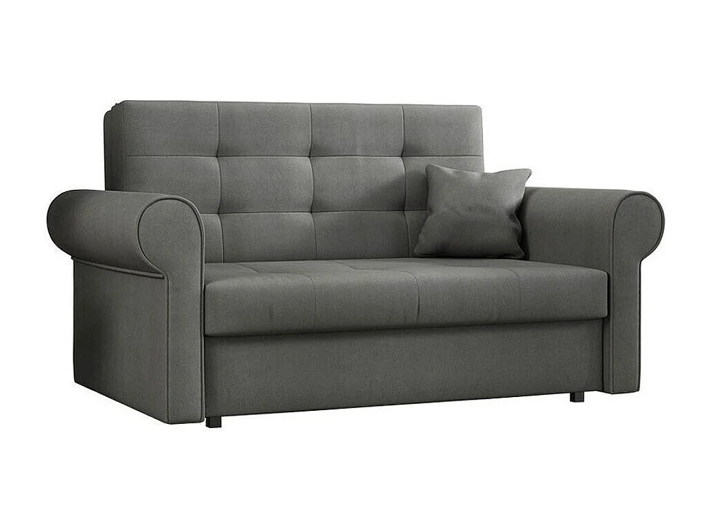 Sofá-cama Columbus 128, Almacenaje, 85x148x98cm, Muebles ya montados
