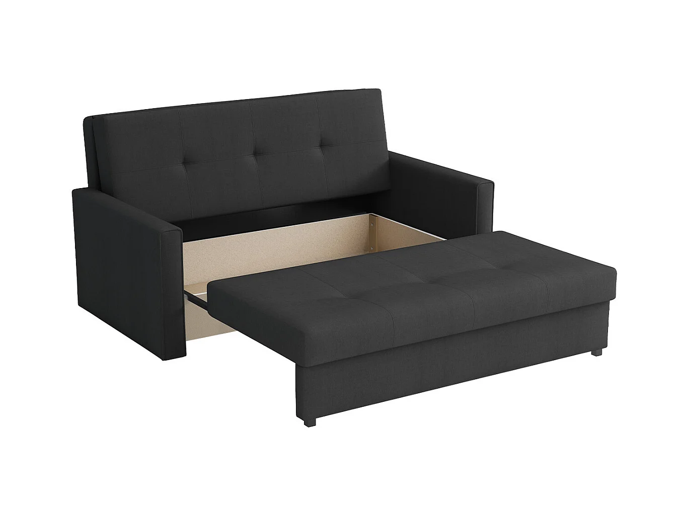 Divano letto Columbus 106, Con, 85x153x98cm, Mobile già assemblato