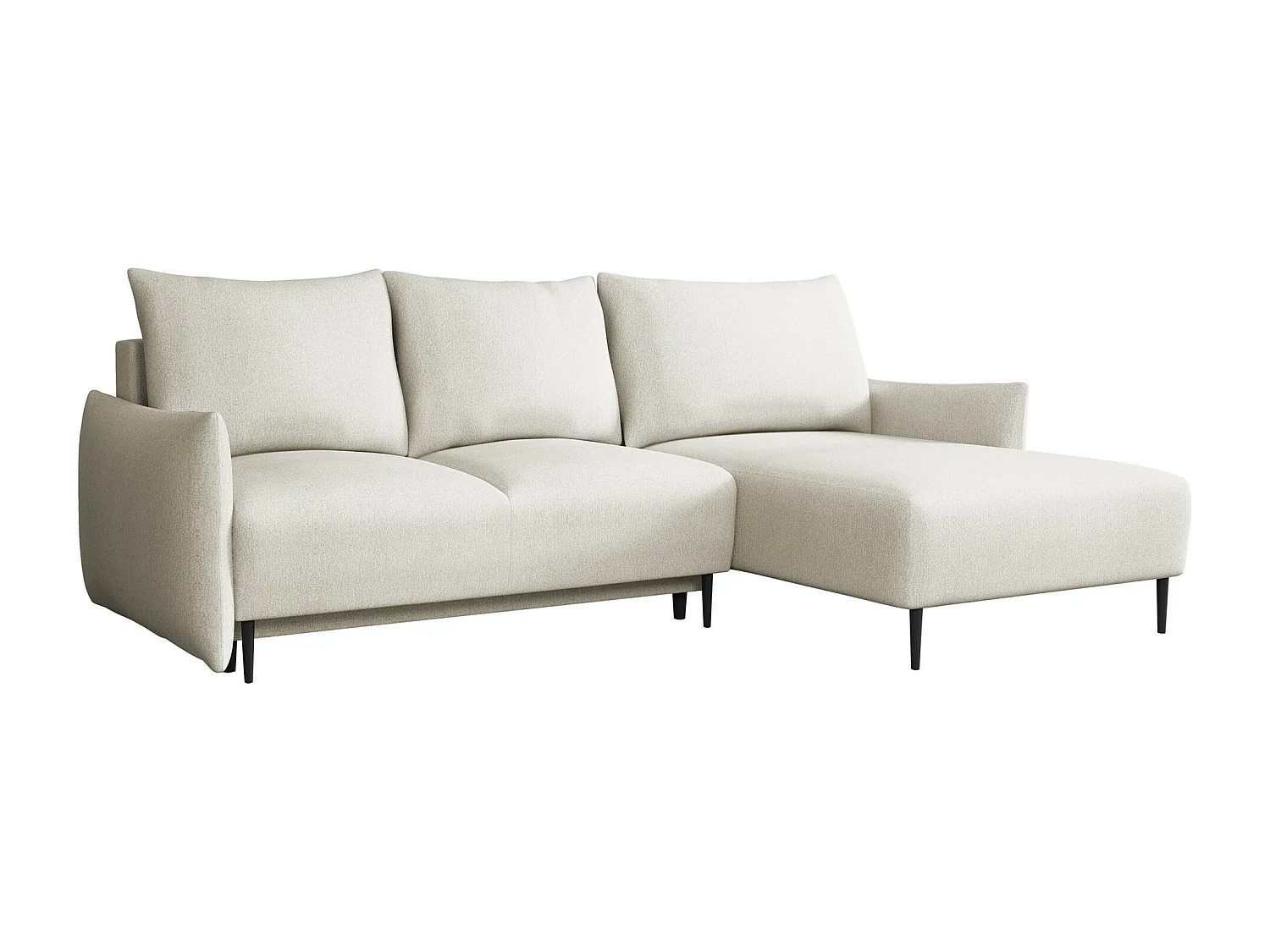 Canapé d'angle Columbus 224, Brun clair, Disponible, 240x160x88cm