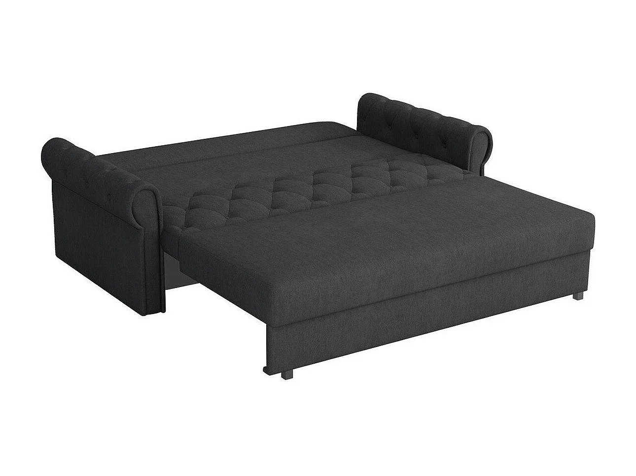 Sofá-cama Columbus 196, Almacenaje, 85x188x98cm, Muebles ya montados