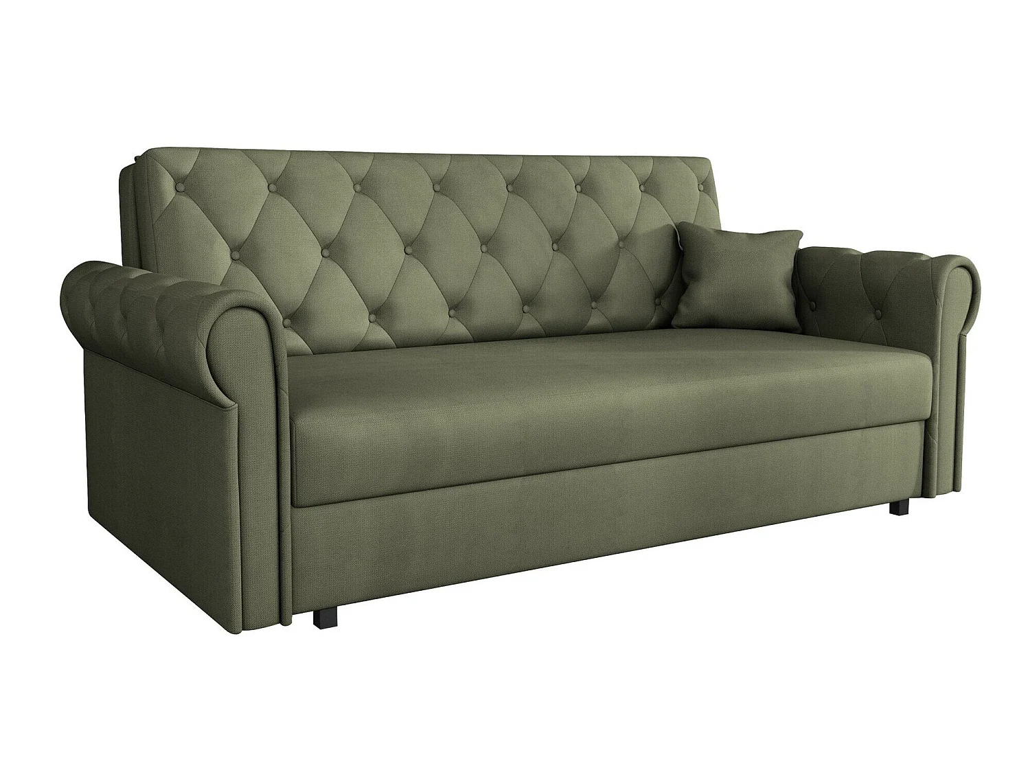 Sofá cama Aelara IV, Almacenaje, Muebles ya montados, 9x19x10cm