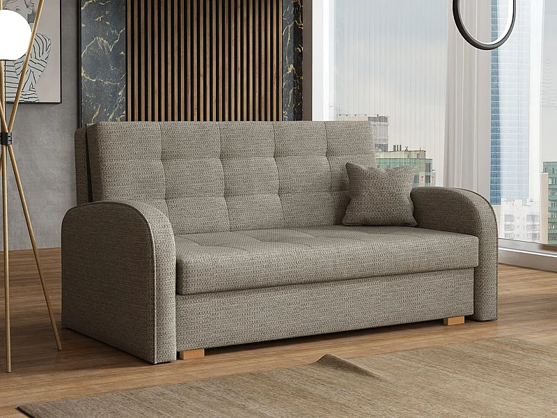 Canapé convertible Columbus 116, Disponible, 85x153x98cm, Mobilier déjà assemblé