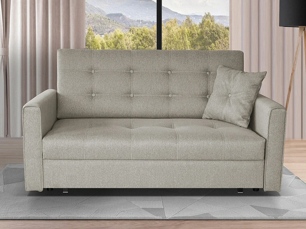 Sofá-cama Columbus 102, Caixa para roupa de cama, 85x153x98cm