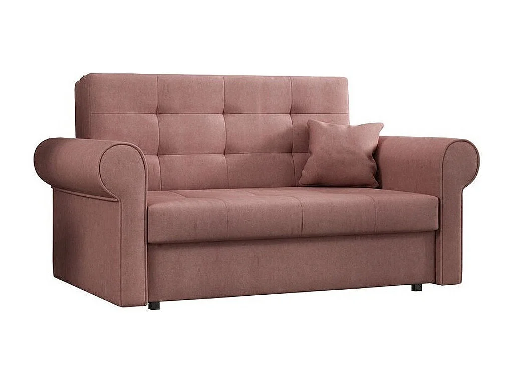 Sofá-cama Columbus 128, Almacenaje, 85x148x98cm, Muebles ya montados