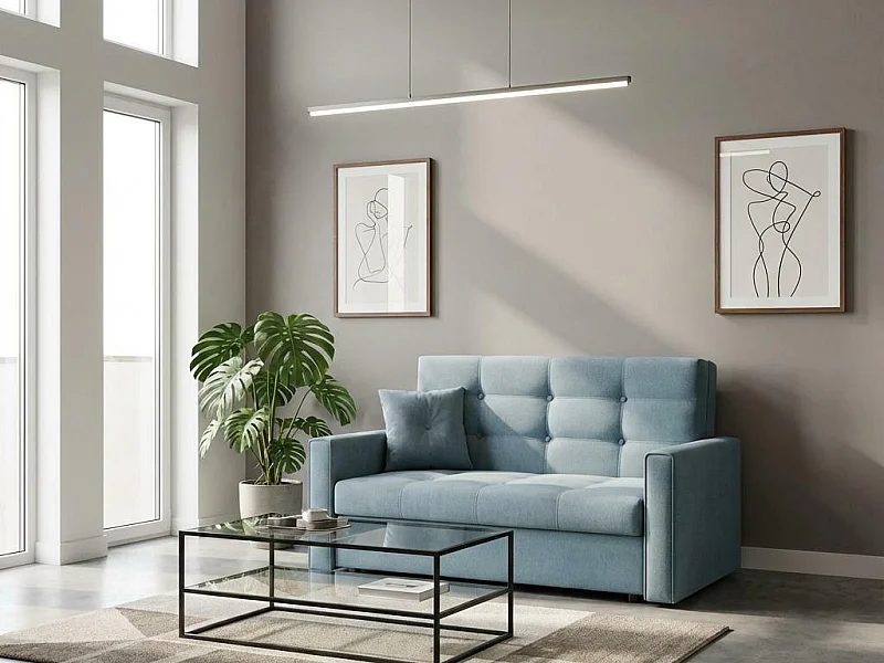 Canapé convertible Columbus 100, Disponible, 85x133x98cm, Mobilier déjà assemblé